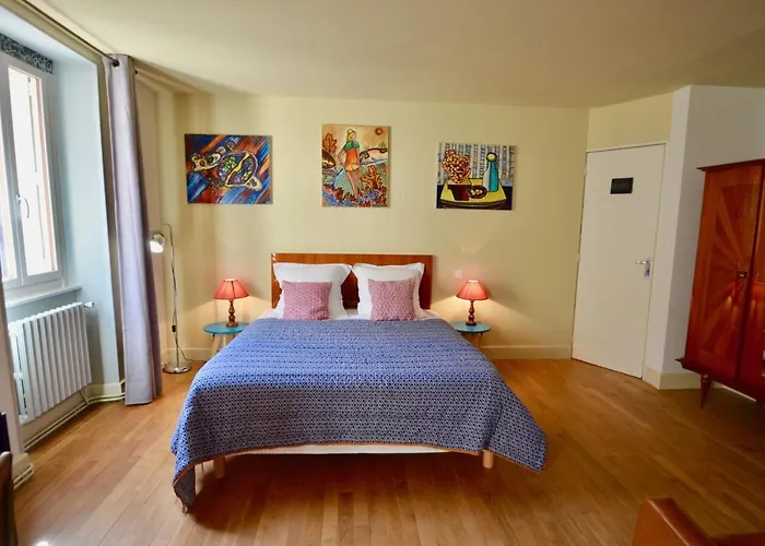 Nocleg ze śniadaniem D'hotes La Source Du Vallon Salles-la-Source